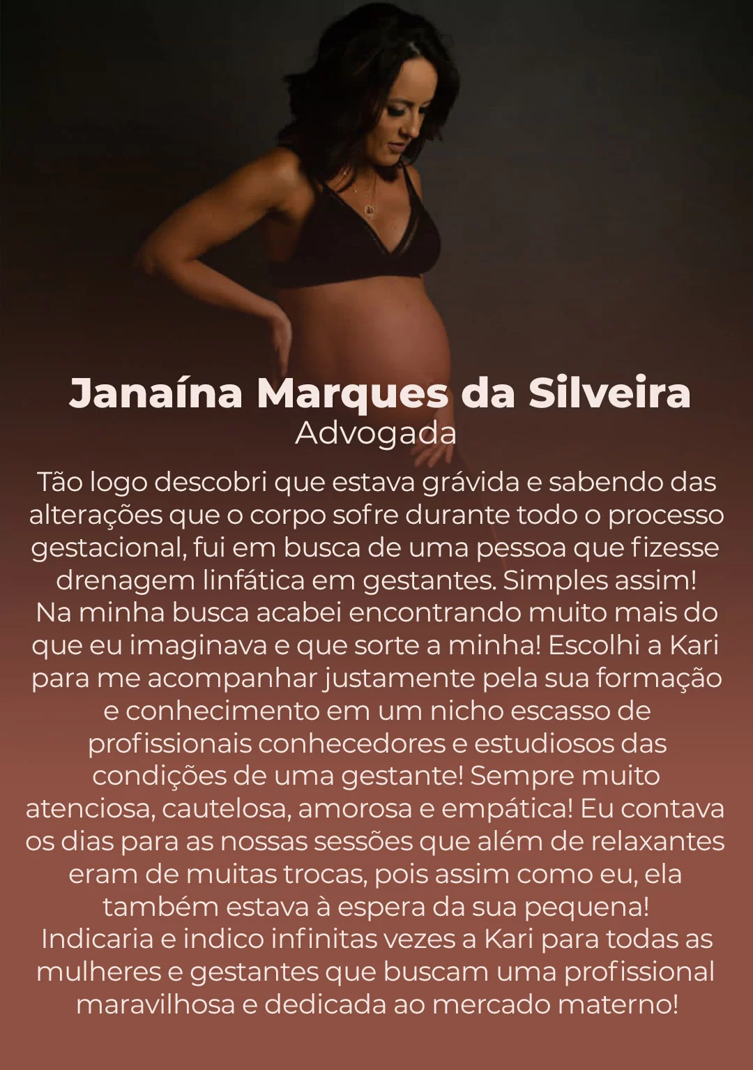 Depoimento Janaina Marques